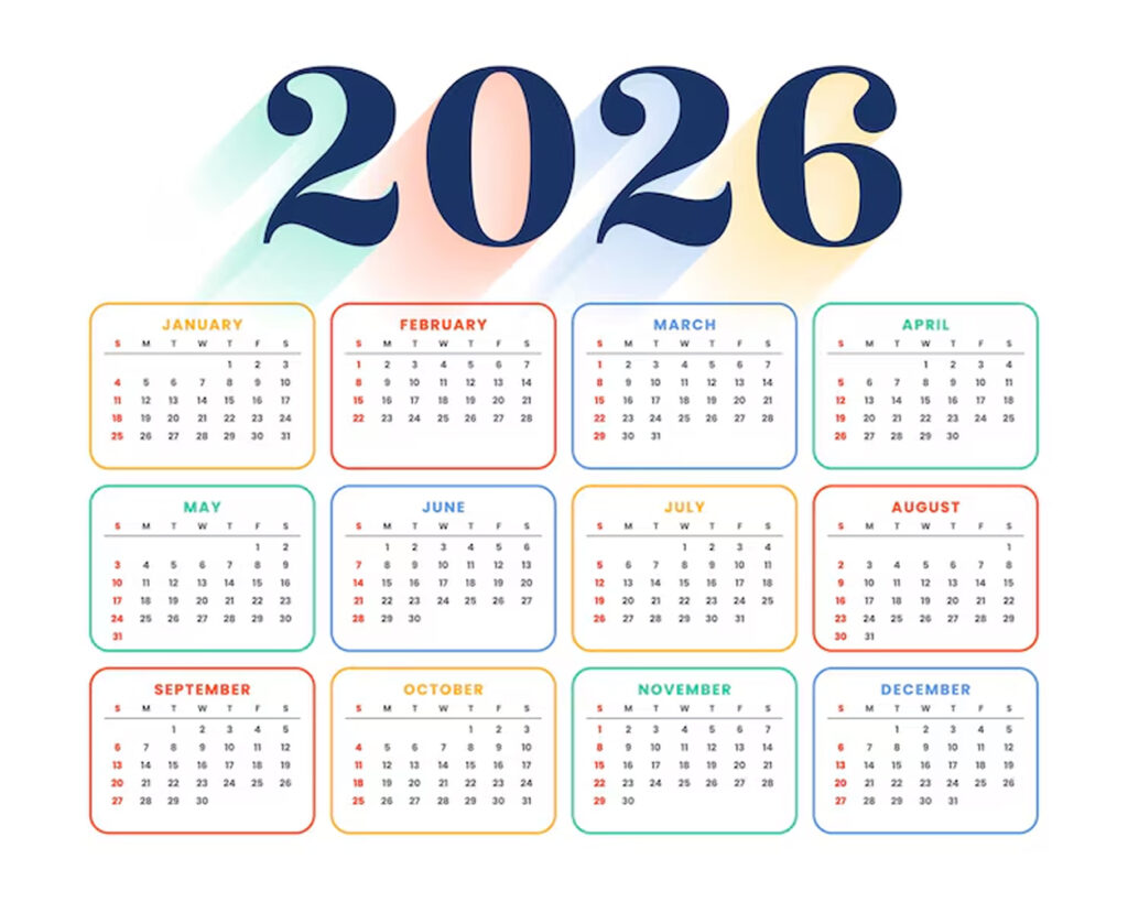 Календари на 2026 год: форматы и когда заказывать
